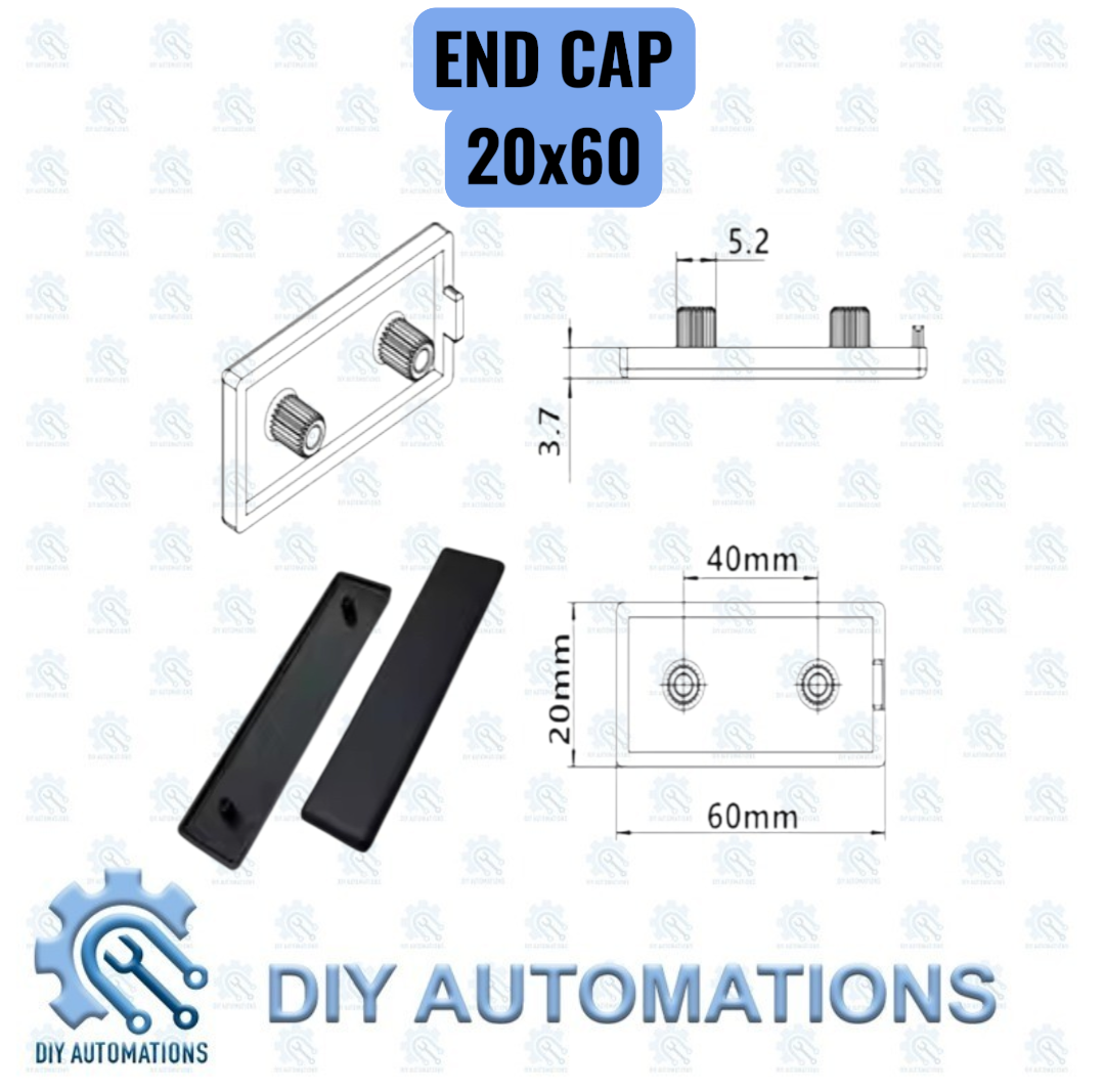 End Cap 20x60 Rectangular Enclosure Covers