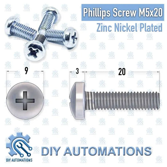 Phillips Screw M5x20