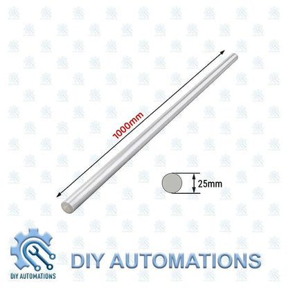 Sf 25x1000mm Round Metal Rod - DIY AUTOMATIONS