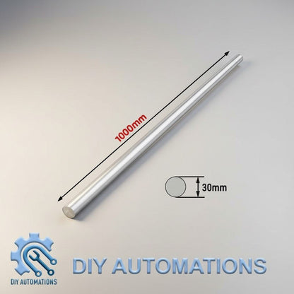 Sf 30x1000mm Metal Rod For Automation Projects - DIY AUTOMATIONS