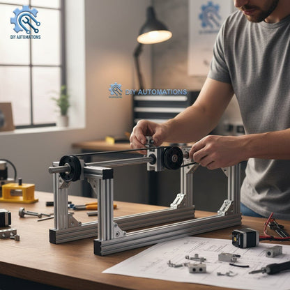 Sf 35x1000mm Round Metal Rod - DIY AUTOMATIONS