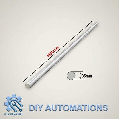 Sf 35x1000mm Round Metal Rod - DIY AUTOMATIONS