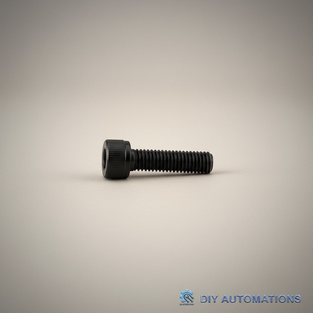 (Socket Head Screw) SHS M3x25 BLACK - DIY AUTOMATIONS