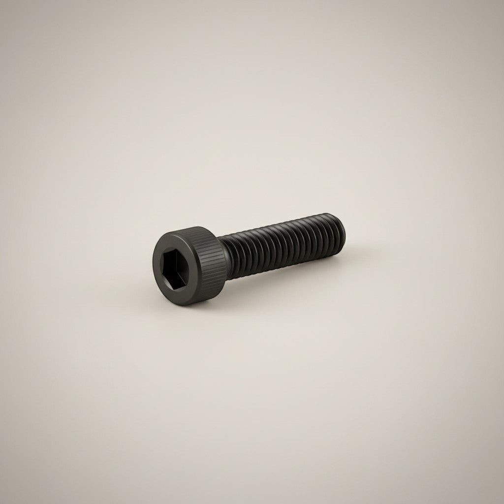 (Socket Head Screw) SHS M3x25 BLACK - DIY AUTOMATIONS