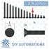 Flat Head Counter Sink Screw M4x16 Image